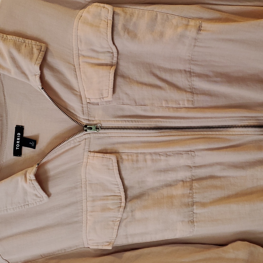 Torrid Women's Blush Utility Jacket - Picture 2 of 5